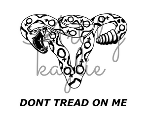 Dont tread on me decal