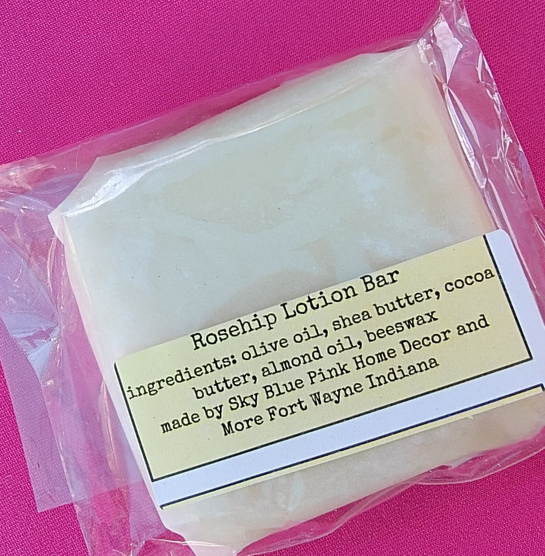 Rosehip lotion bar