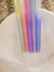 2pk Color changing straws