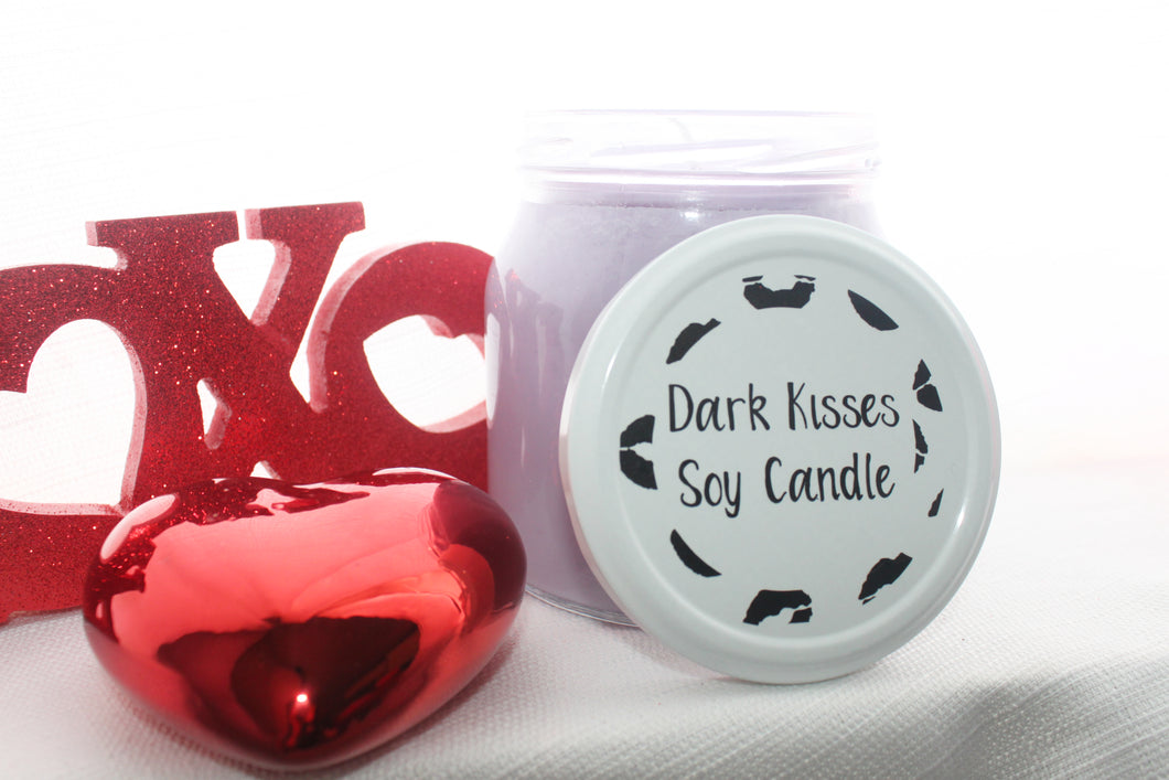 15oz Dark Kisses Soy Candle